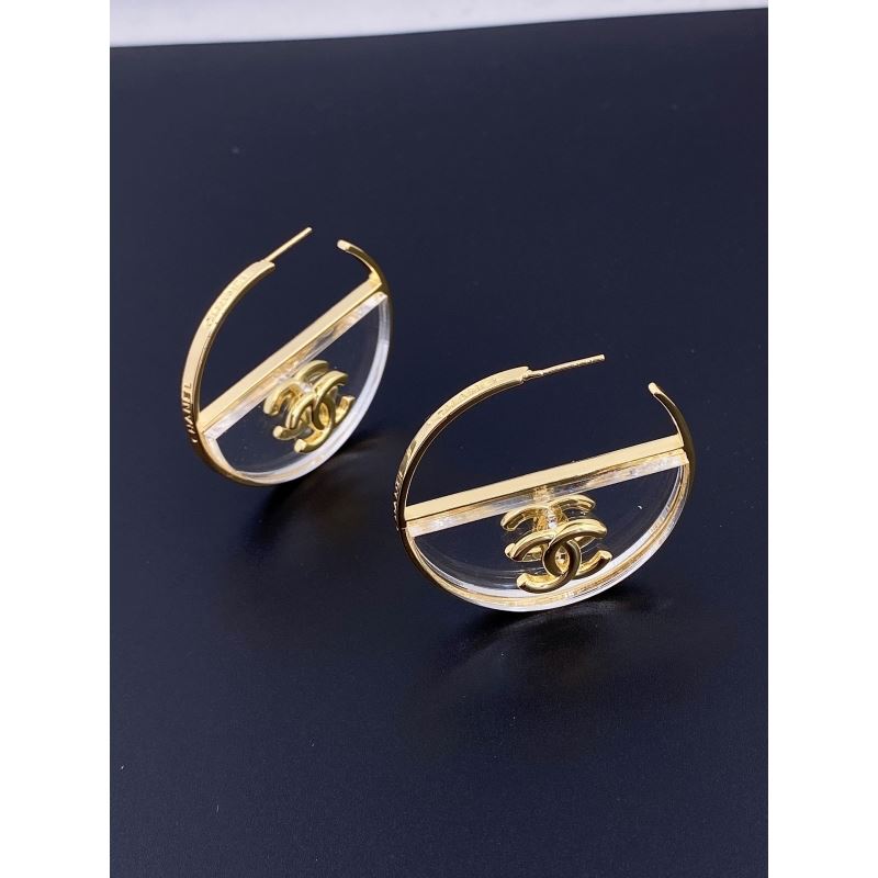 Ch*el earrings